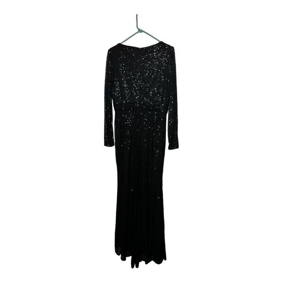 Mac Duggal Black Sequin Gown - Picture 4 of 14